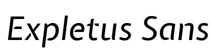 Expletus Sans Font Image