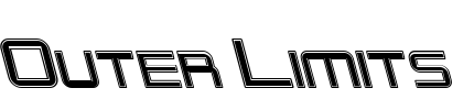 Outer Limits Font Image