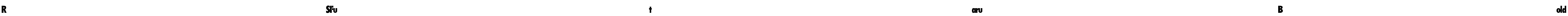 RSFutaruBold Font Image