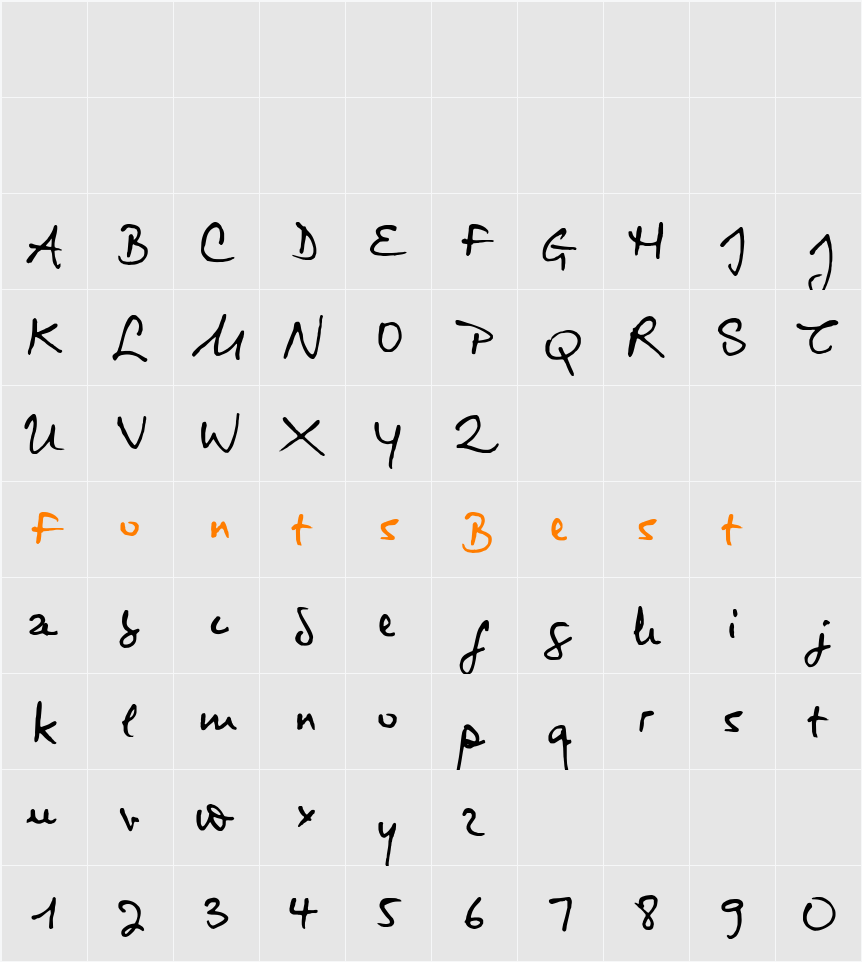 Virginie Character Map