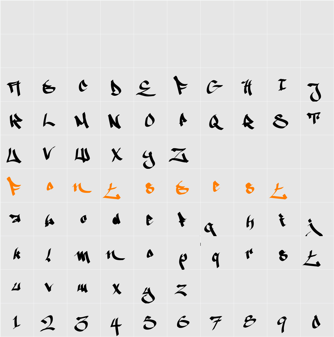 Ruthless Wreckin ONE Character Map