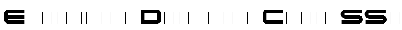 Eyechart Display Caps SSi Font Image