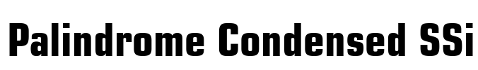 Palindrome Condensed SSi