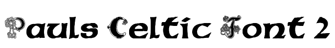 Pauls Celtic Font 2
