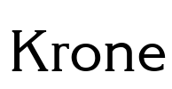 Krone Font Image