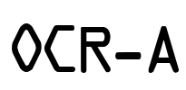 OCR-A