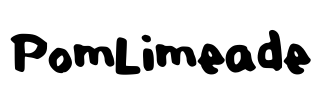 PomLimeade Font Image