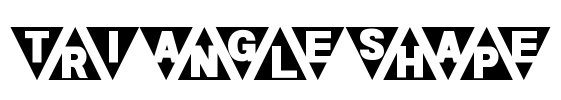 Triangleshape