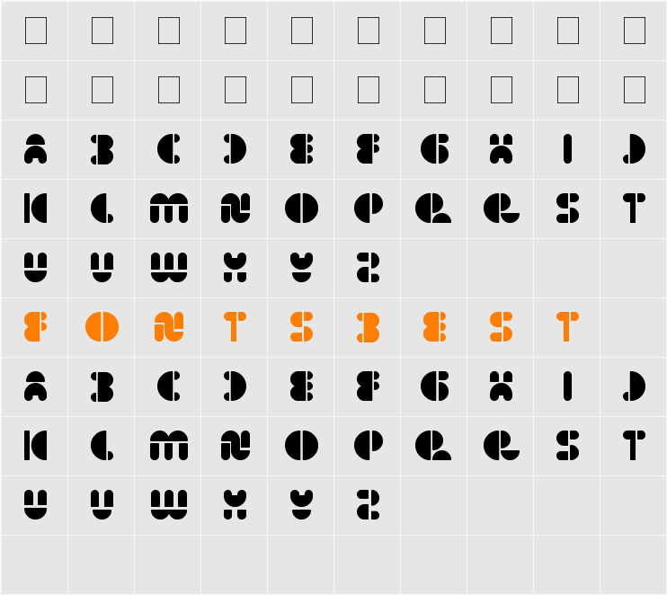 impulse of heart Character Map