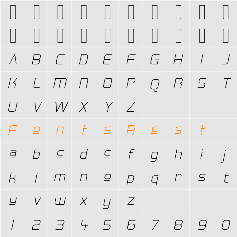Hall Fetica Upper Decompose It Character Map
