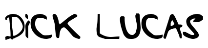 Dick Lucas Font Image