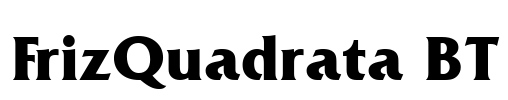 FrizQuadrata BT