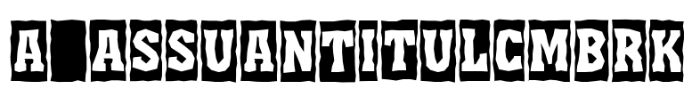 a_AssuanTitulCmBrk Font Image