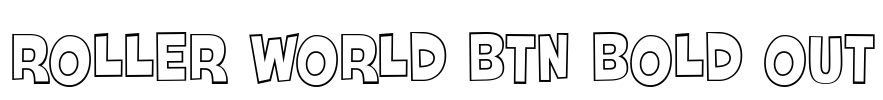 Roller World BTN Bold Out