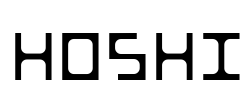 HOSHI Font Image