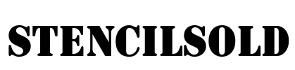 StencilSolD Font Image