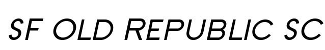 SF Old Republic SC