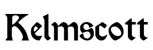 Kelmscott Font Image