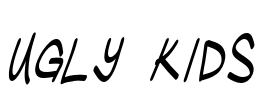 Ugly Kids Font Image
