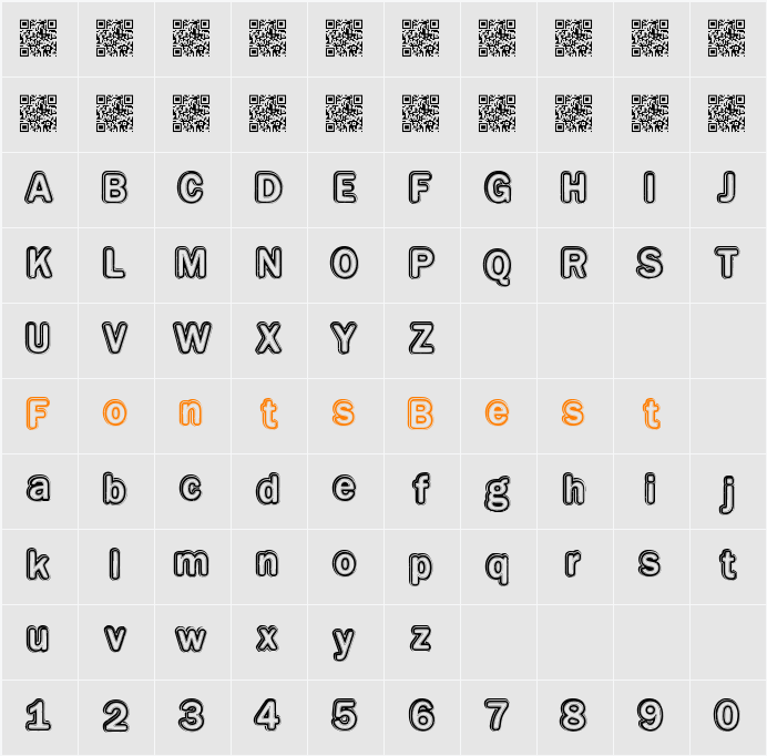 Educated Character Map