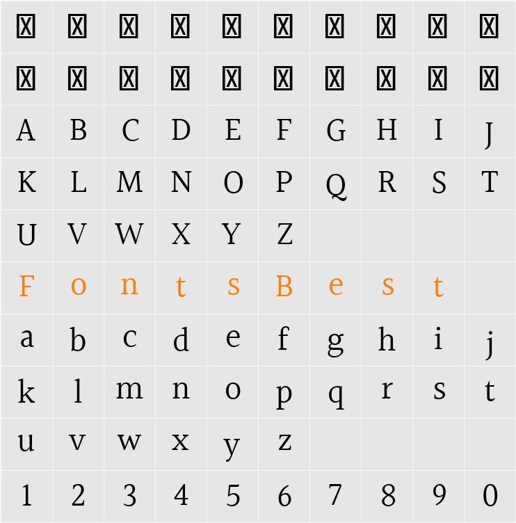 Halant Character Map