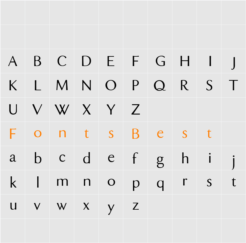 DualisLite Character Map
