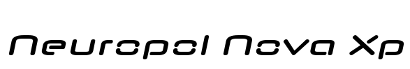 Neuropol Nova Xp Font Image