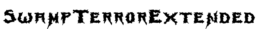 SwampTerrorExtended Font Image