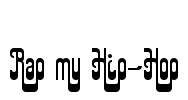 Rap my Hip-Hop Font Image