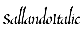 SallandoItalic
