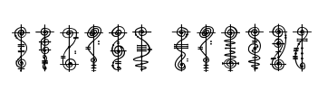 Vulcan Script Font Image