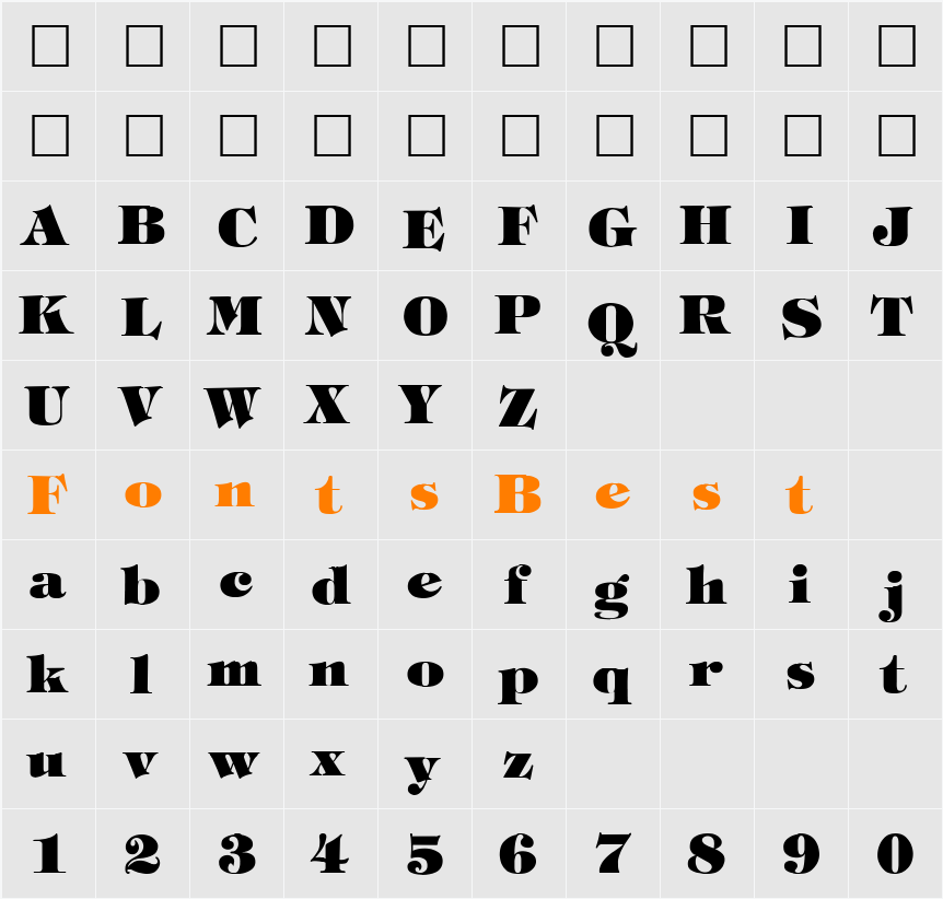 Timpani_Heavy-Normal Character Map