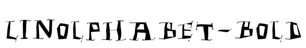 Linolphabet-Bold