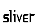 Sliver Font Image