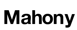 Mahony Font Image