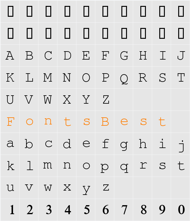 Rod Transparent Character Map
