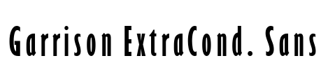 Garrison ExtraCond. Sans