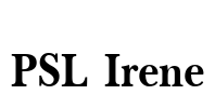 PSL Irene Font Image