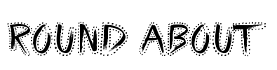 Round About  Font Image