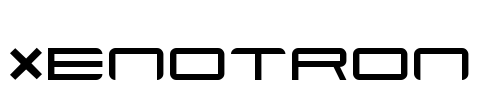 Xenotron Font Image