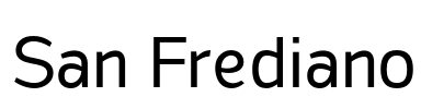 San Frediano Font Image