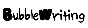 BubbleWriting Font Image