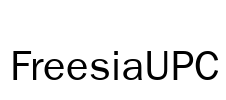FreesiaUPC Font Image
