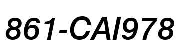 861-CAI978
