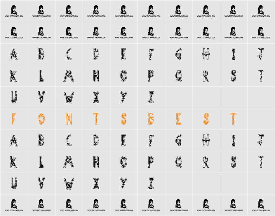 Street Fighter Character Map