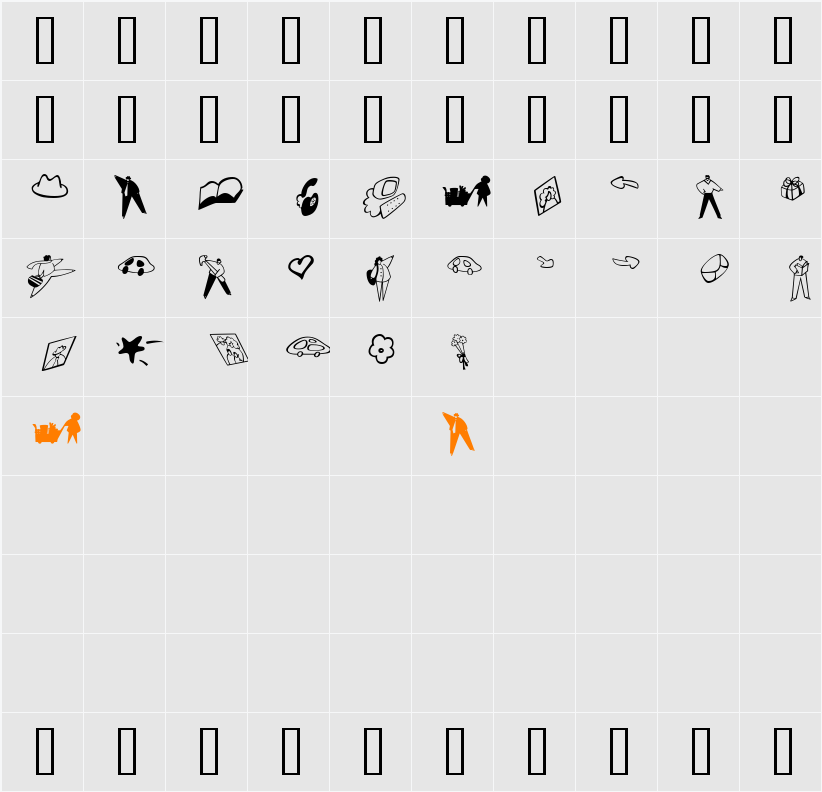 GraphAttack Collection LE Character Map