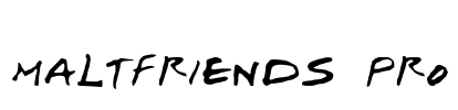 MaltFriends Pro Font Image
