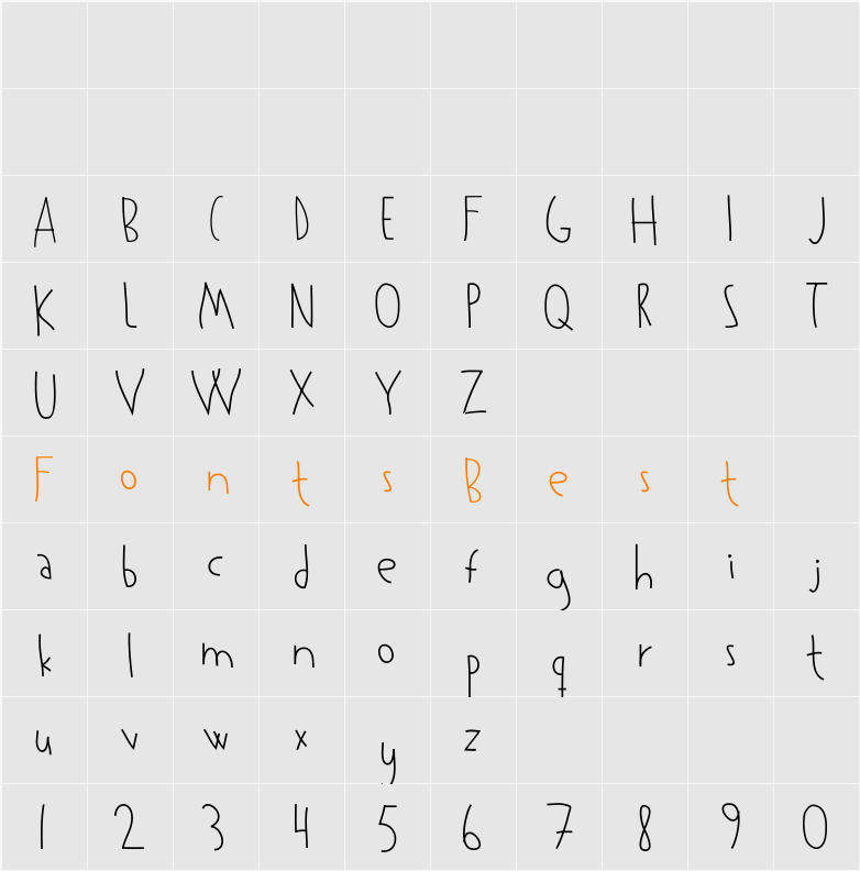 Kowalski Character Map