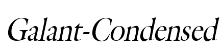 Galant-Condensed