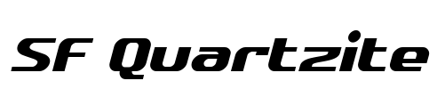 SF Quartzite Font Image